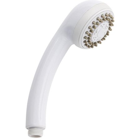 PLUMB PAK Handheld Shower Head, Round, 18 gpm, 3Spray Function, 3 in Dia K720WH